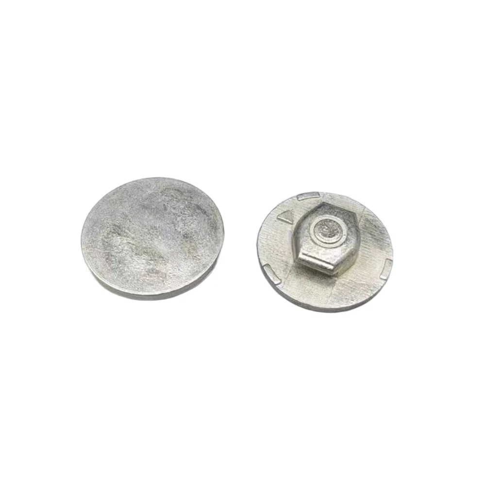 Retaining Plate Silver Finish Wear Resistant Non-deforming Quick To Install