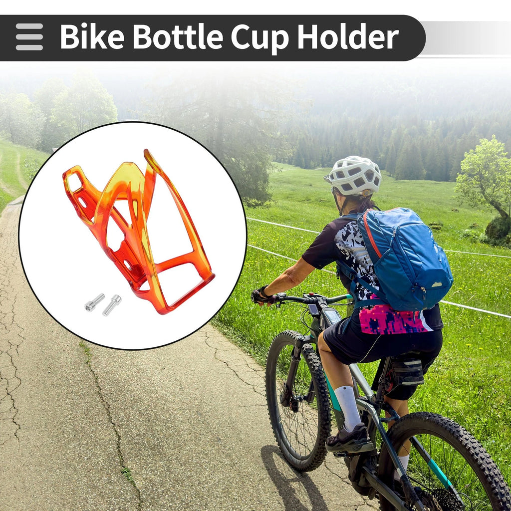 Bike Bottle Cup Holder Rack for Integrally-formed Plastic Frame (1 Pack)
