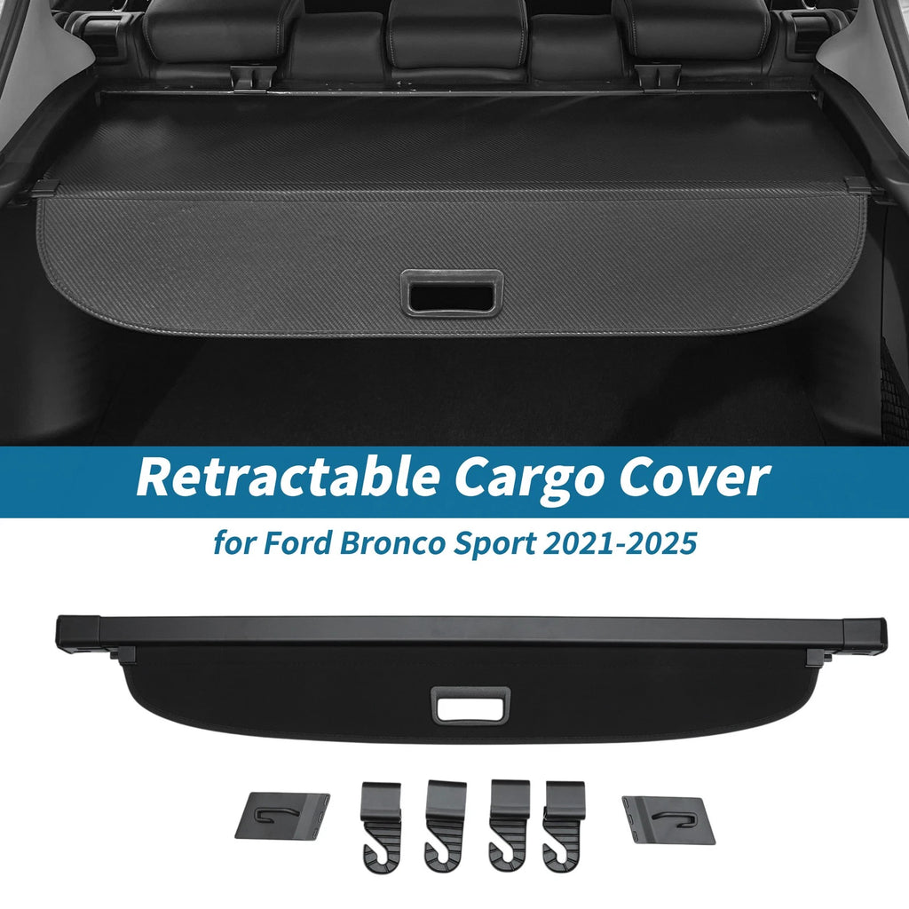 Retractable Cargo Cover for Ford Bronco Sport (2021–2025)