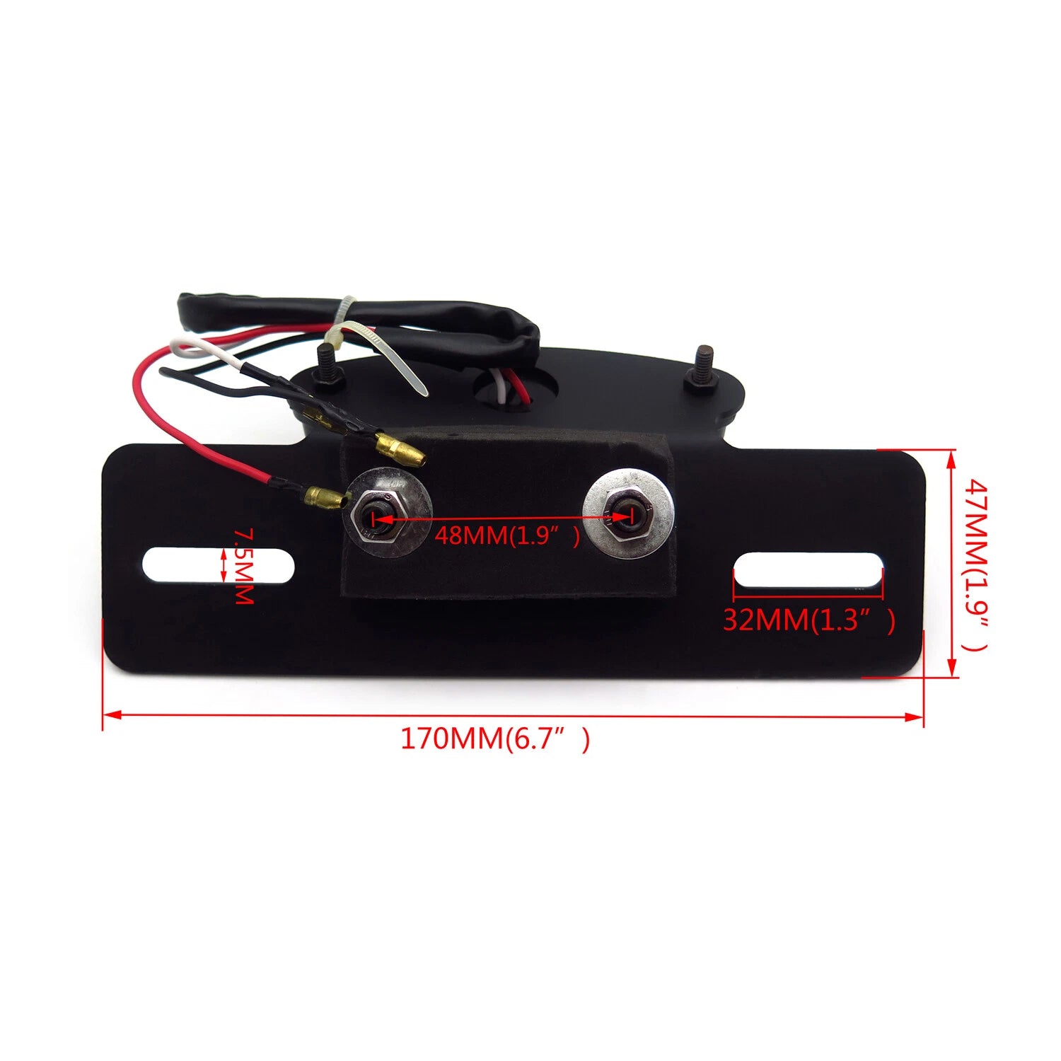 Cat Eye Tail Light Relocator for Motorcycle ATV