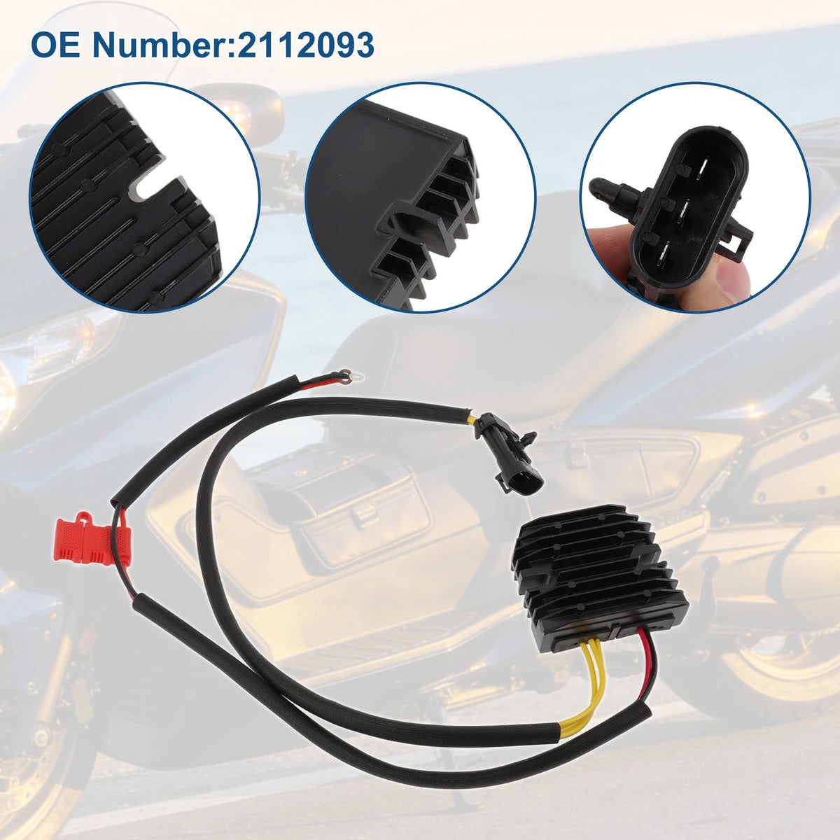 Voltage Regulator Rectifier for Suzuki AN650 Burgman/VZR1800/Boulevard (2003–2023)