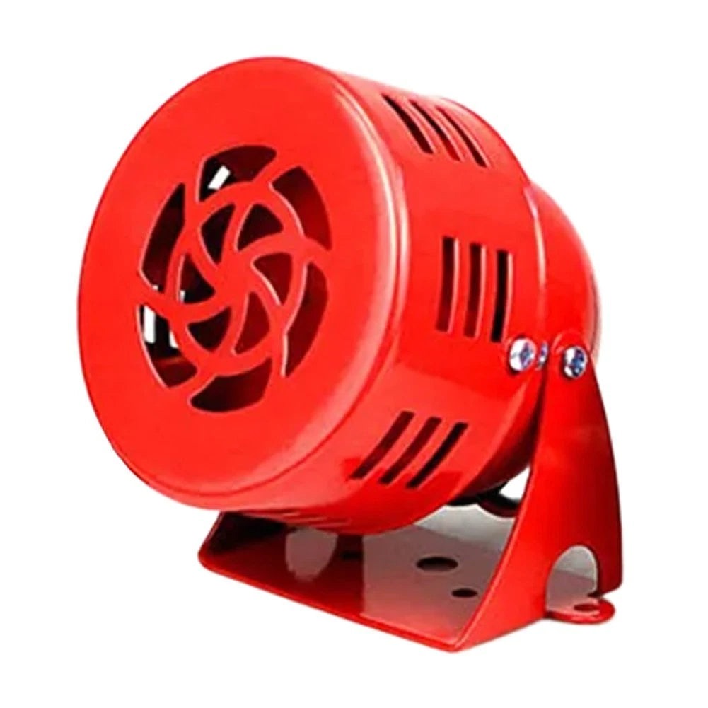 High Decibel Red Alarm Siren for AC110V DC12V DC24V Applications