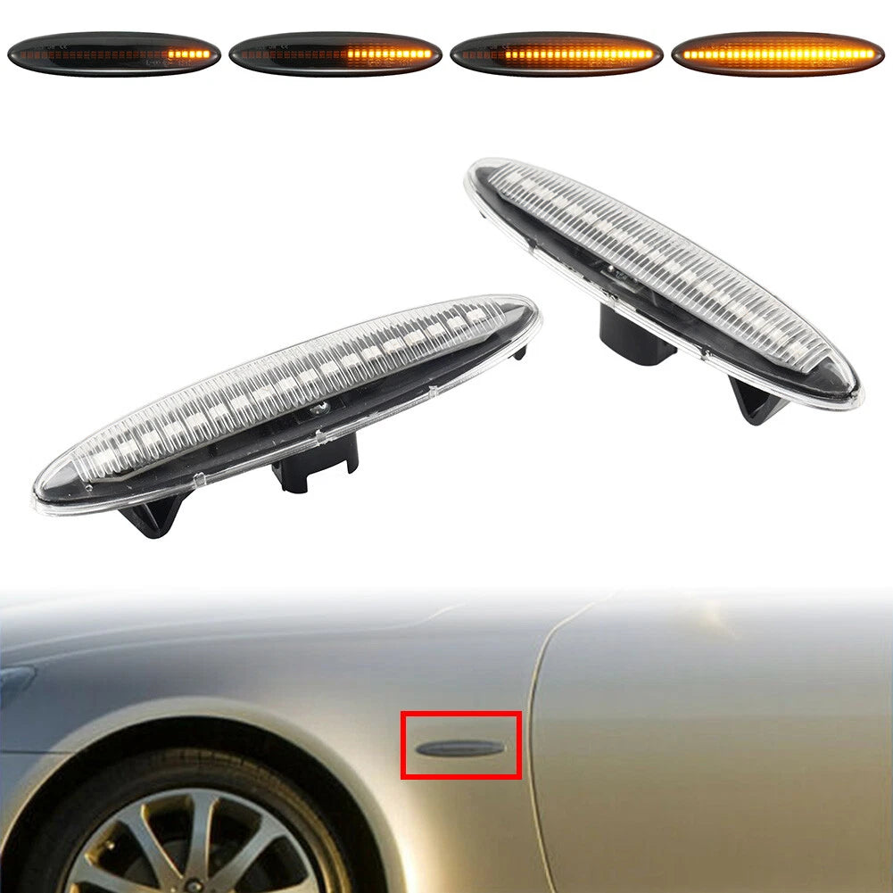 Dynamic LED Side Turn Signal Light for Toyota Lexus IS250 IS350 SC430 E350