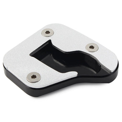 Kickstand Side Stand Extension Plate Pad for Suzuki Hayabusa (2008–2020) Silver