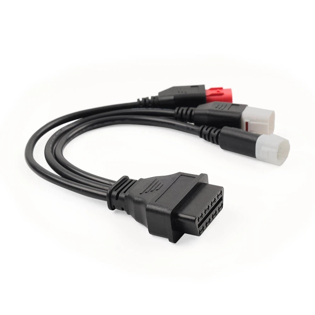 OBD2 Diagnostic Adapter Connector Cable for Yamaha (3pin, 4pin, 6pin)