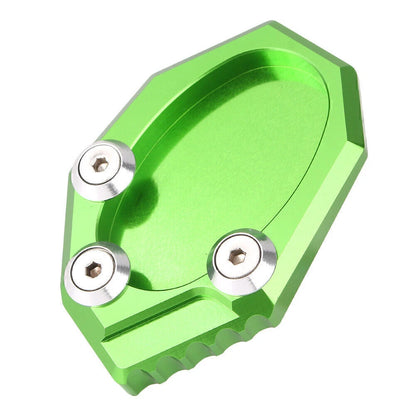 Kickstand Pad for Kawasaki Versys 650 KLX250 (2010–2014) Green