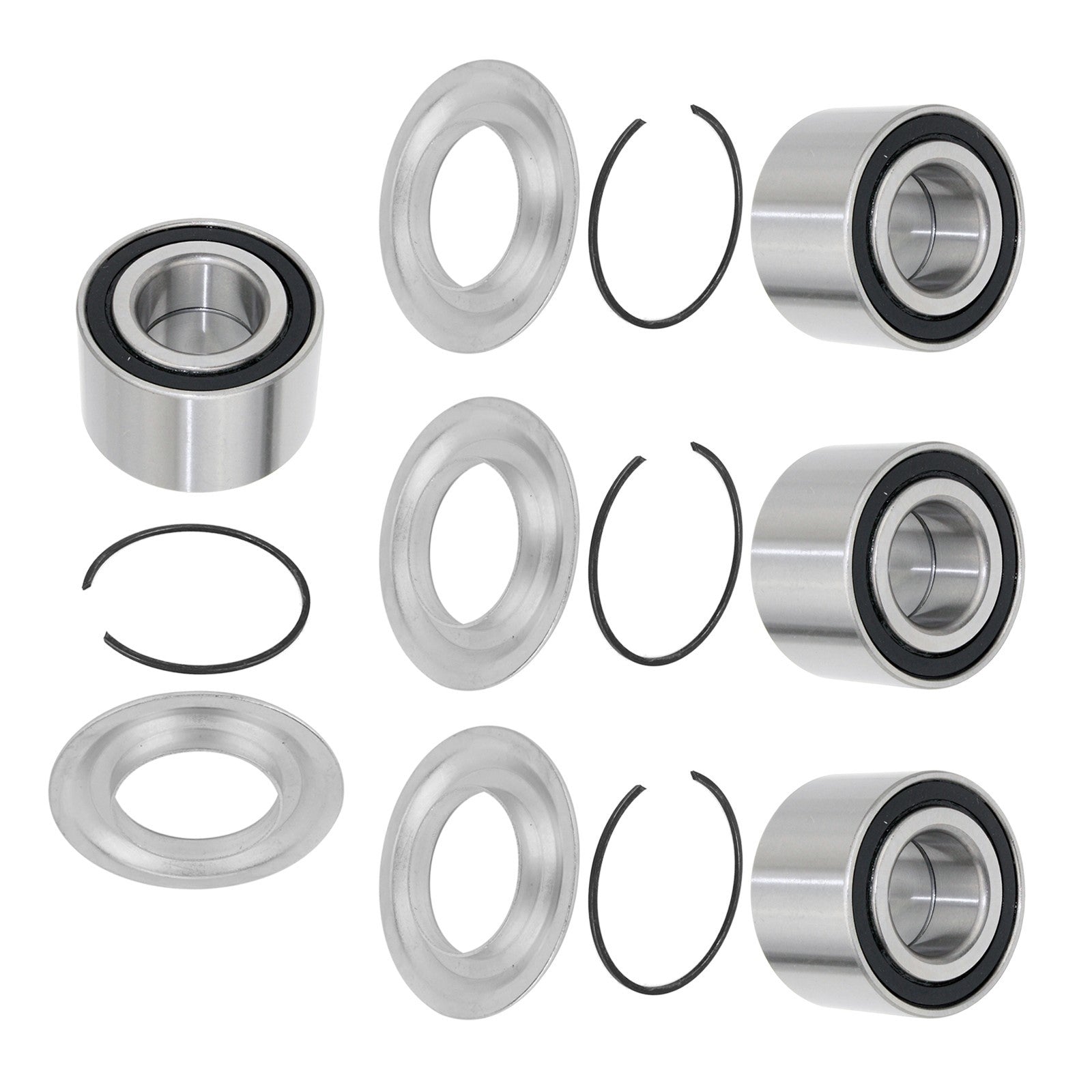 Wheel Bearing Set Front Rear Left Right for Can-Am Outlander 500 4X4 (2007–2012)