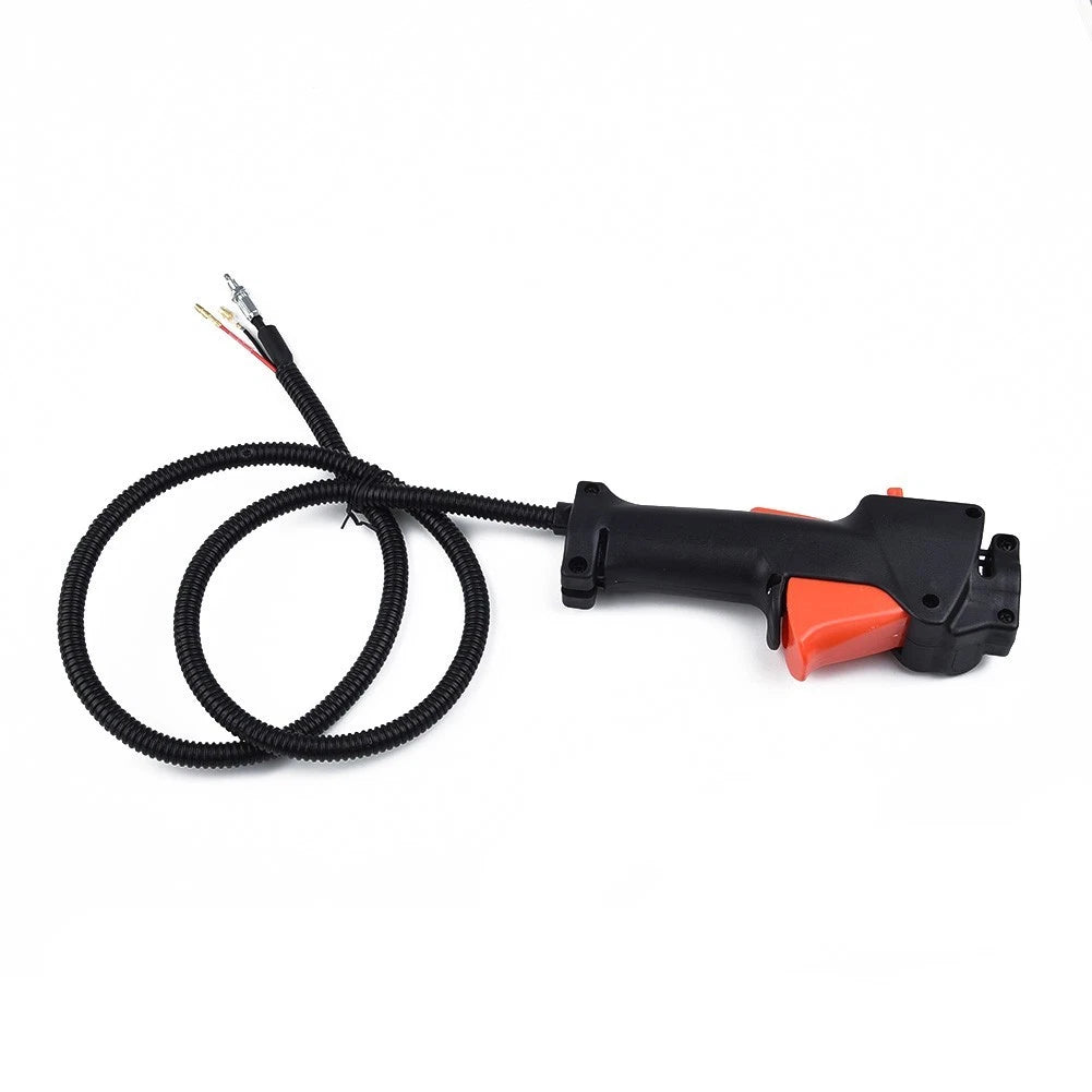 Throttle Switch for Brush Cutters and Trimmers (Injection Material, Black)