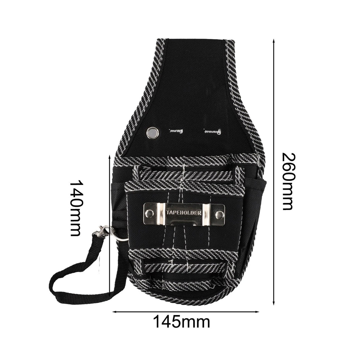 Tool Bag for Universal Use (10.63" x 4.33" x 2.76") 600D Nylon