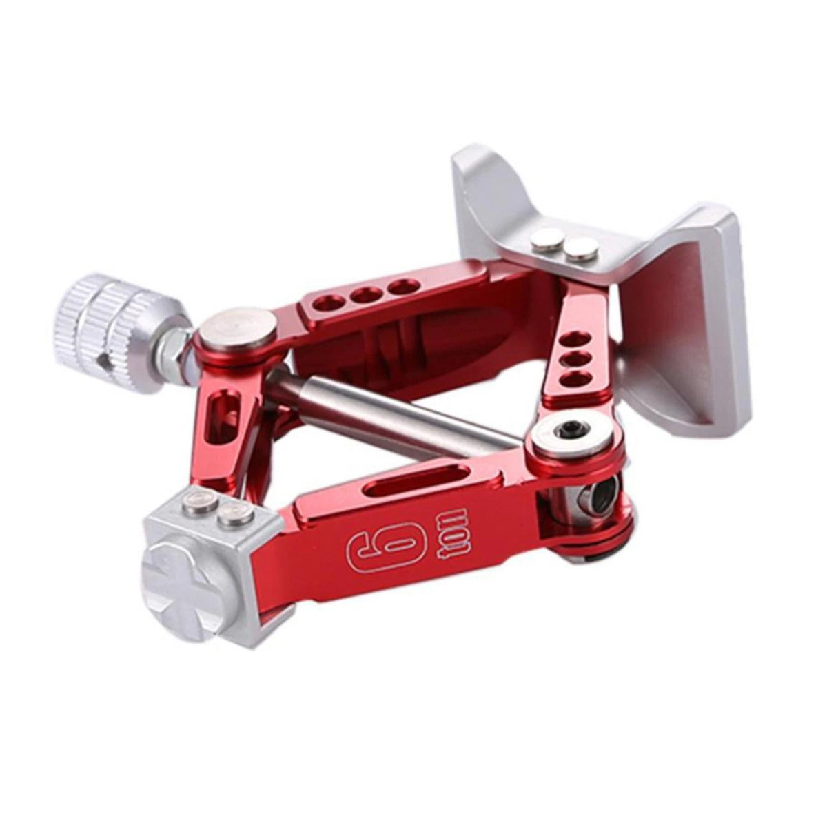 Adjustable Aluminum Alloy Scissor Jack Tool for Axial SCX10 (1/10 RC Car)