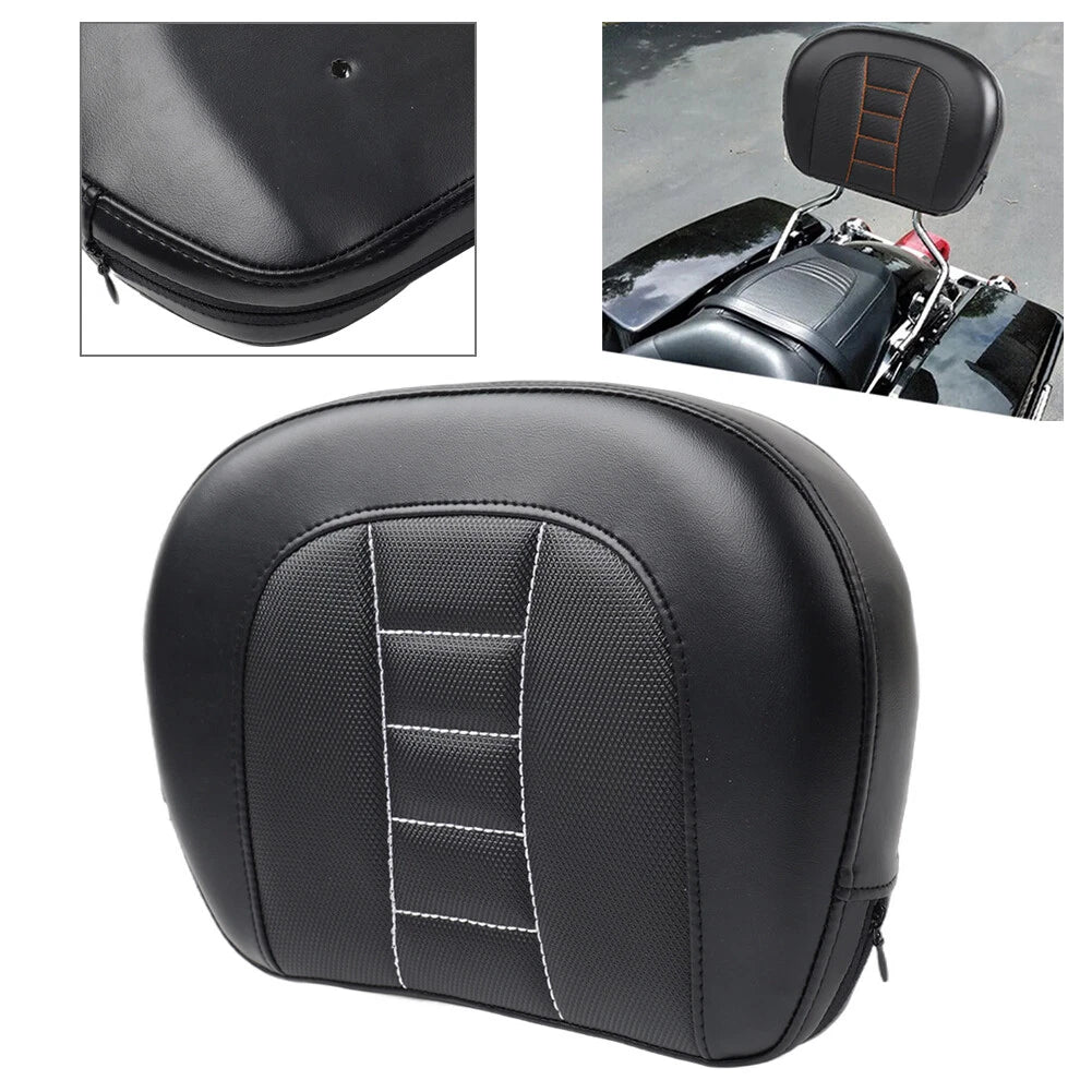 Sissy Bar Passenger Backrest Pad for Harley Touring Road King (1997–2023)