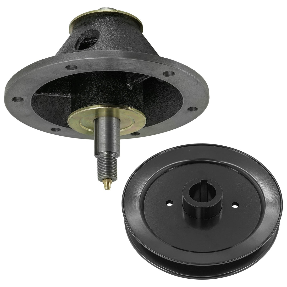 Deck Spindle with Pulley Replacement for Ferris FW35 (48-52 inch) (2000–2010)