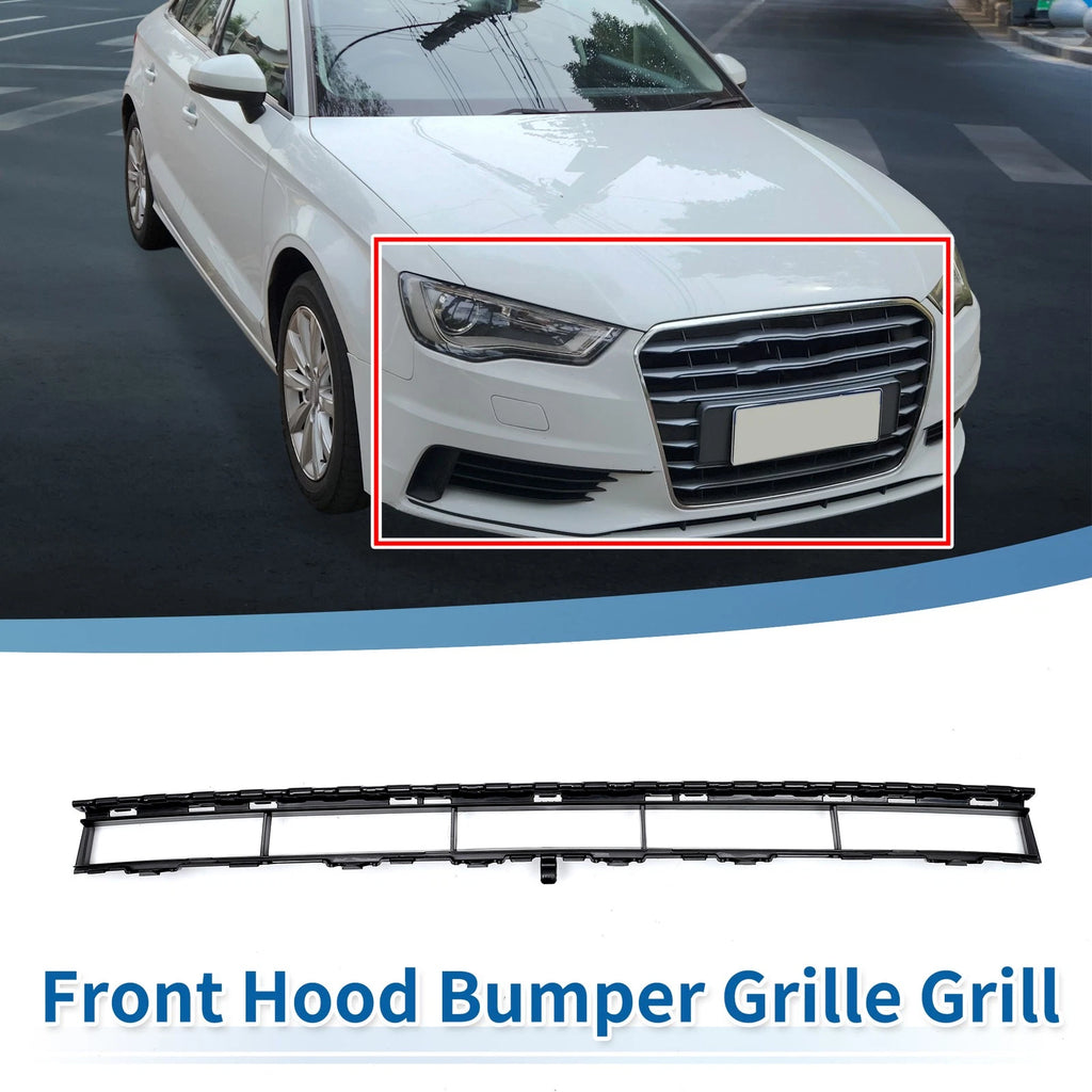 Front Lower Bumper Grille Grill Replacement for Audi A3 2017–2020 Hatchback