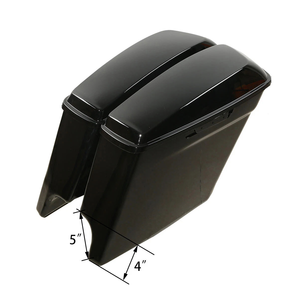 5" Stretched Extended Saddlebags for Harley Electra Glide Road King (2014–Up)