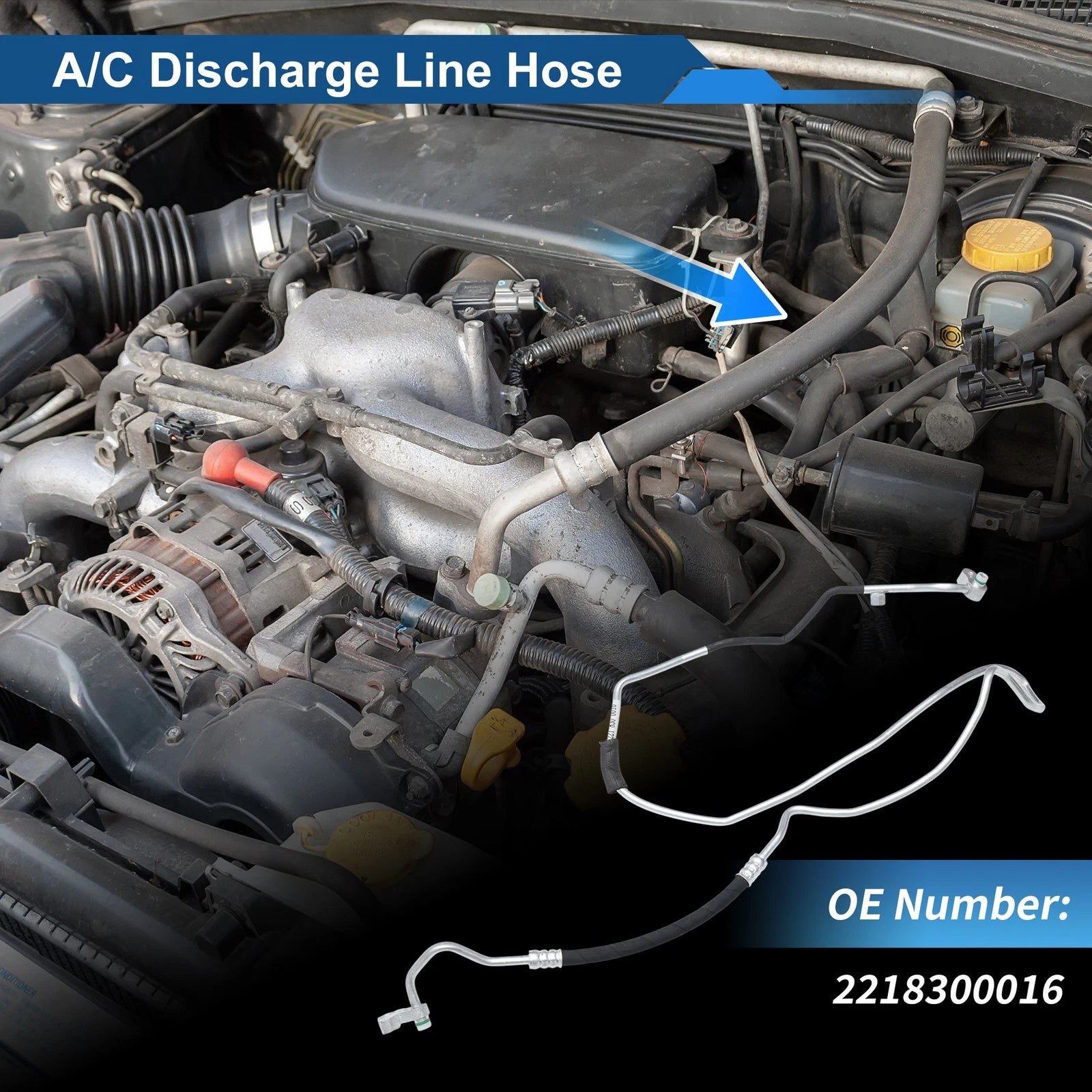 A/C Refrigerant Liquid Hose for Mercedes-Benz S-Class (2006–2013)