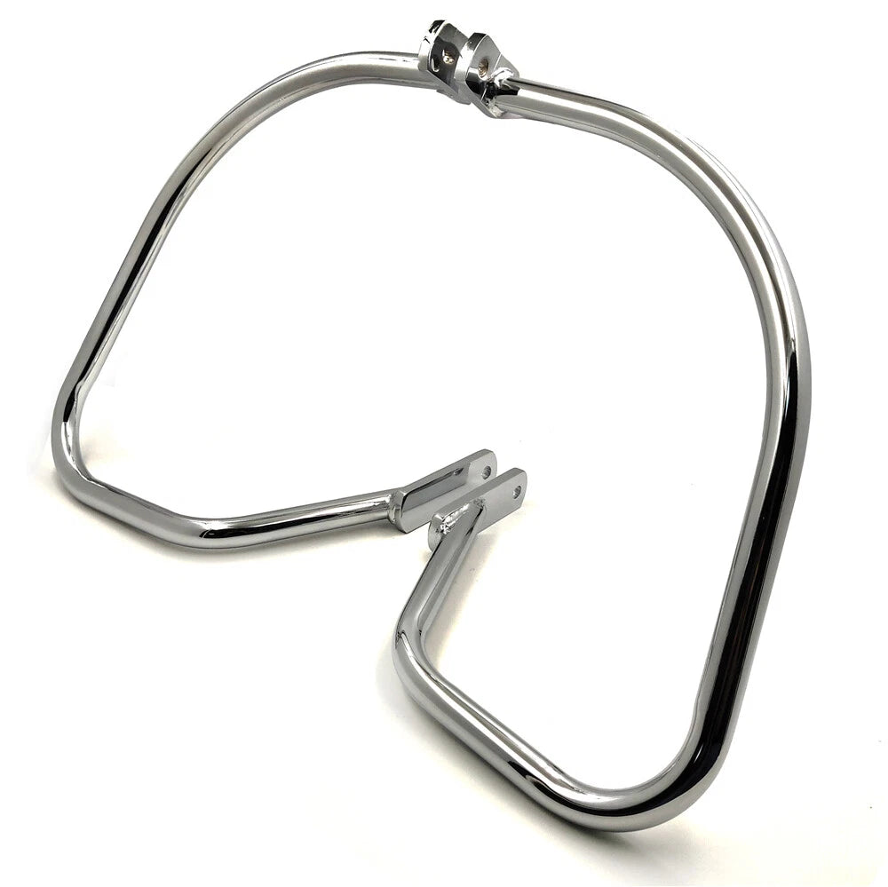 Chrome Saddlebag Guard Rail Crash Bar for Harley Softail (2000–2023)