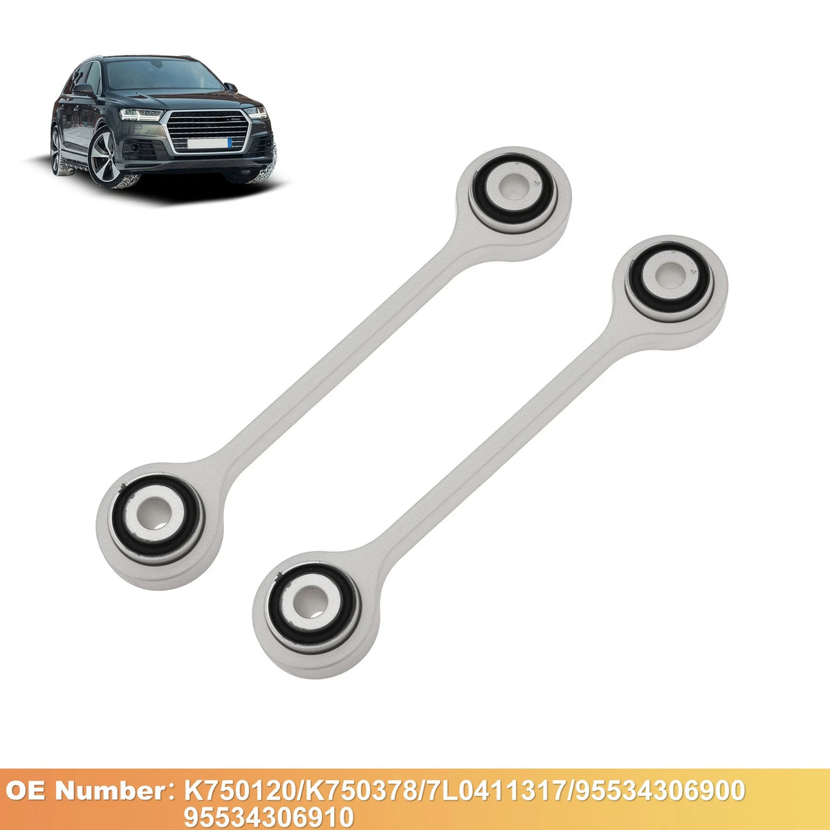 Set of 2 Front Sway Bar Links K750120/K75037 for Audi Q7 (2007–2015)