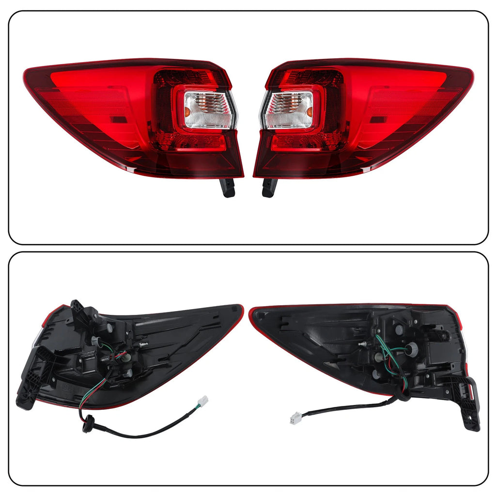 Tail Lights Assembly for Subaru Outback (2015–2019) Pair Right + Left Halogen