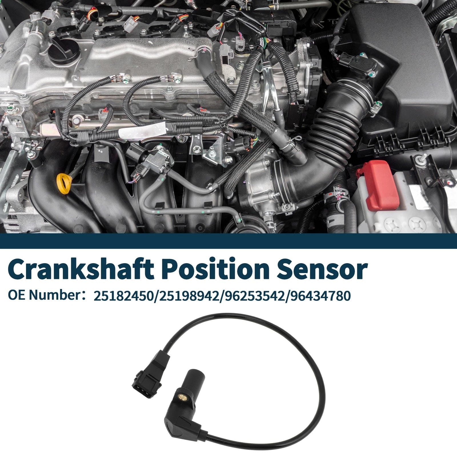 Crankshaft Position Sensor for Chevrolet Aveo 1.6 (2004–2006)