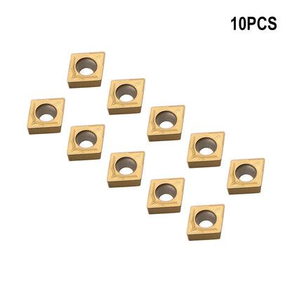 10X CCMT060204 Carbide Inserts for Various Processing Environments