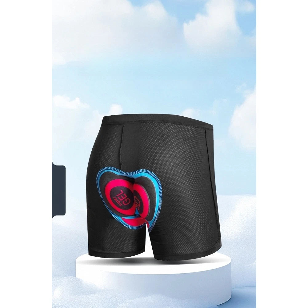 23mm Thick Silicone Pad Cycling Shorts for Indoor Outdoor Use
