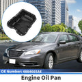 Engine Oil Pan Replacement for Chrysler 200 (2011–2014) Iron Black
