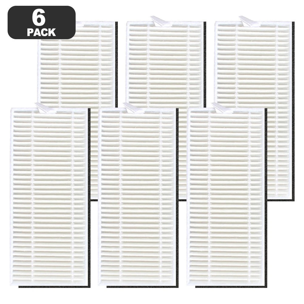 6 Pack Washable Filter Replacement for ABIR K30 Vacuum Cleaners