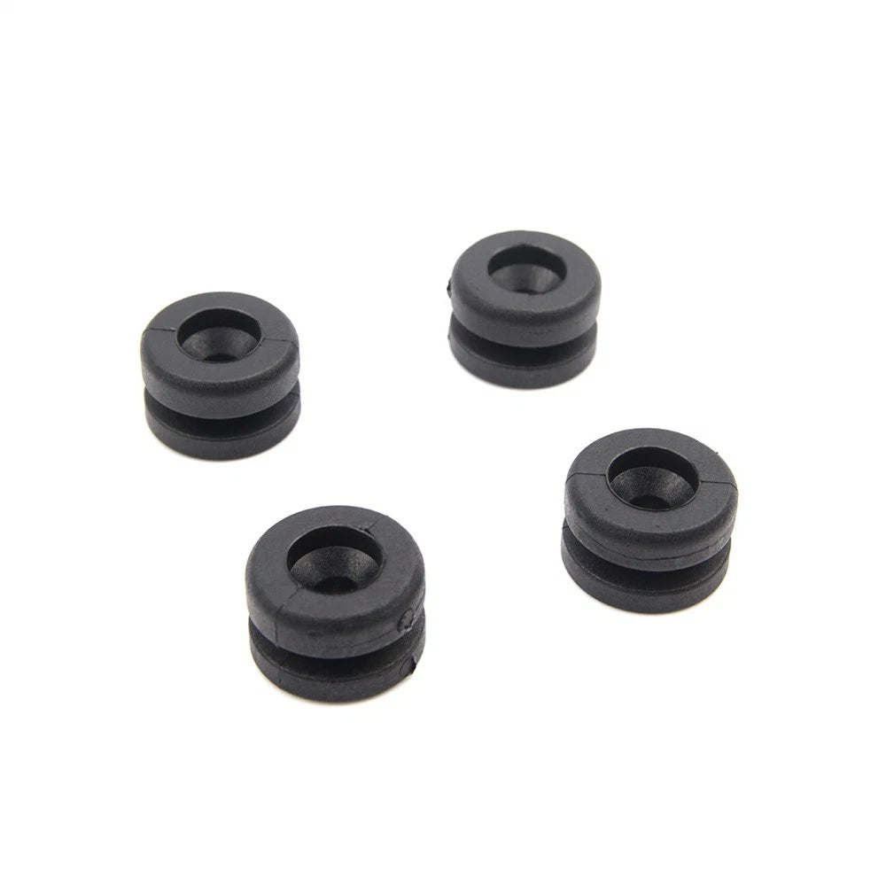 Set of 4 Top Rear Luggage Box Case Trunk Bushing Pads for Motorcycles