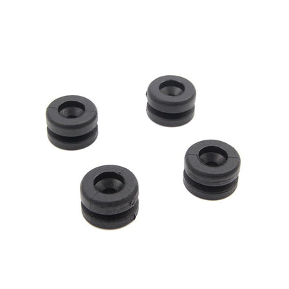 Set of 4 Top Rear Luggage Box Case Trunk Bushing Pads for Motorcycles
