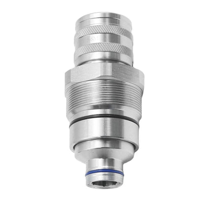 Female Flat Face Coupler for Skid Steer Equipment (Compatible)