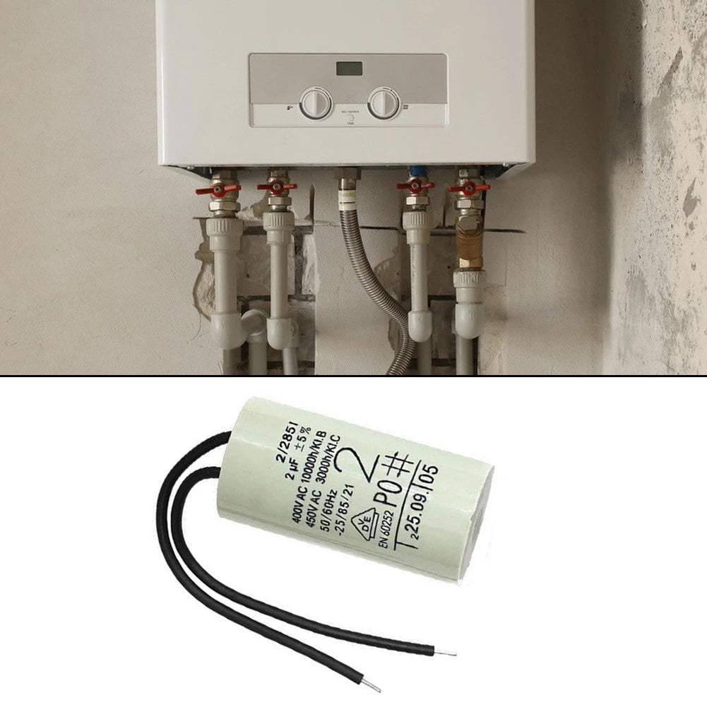 2uF AC Capacitor for Heating Water Pump Motor Applications