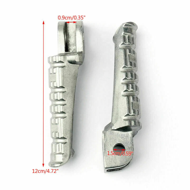 Set of 2 Front Foot Pegs for Hyosung GT250R GT650R (2005–2015) T9