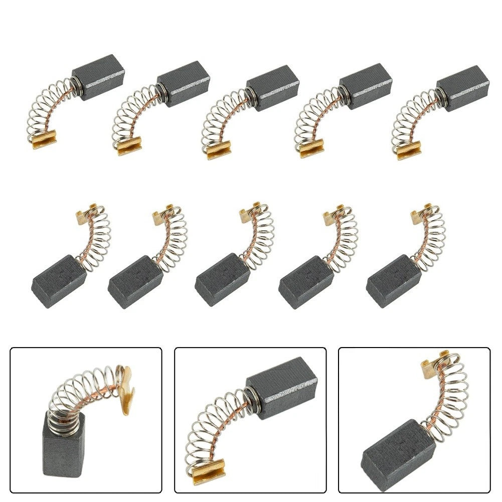 10pcs Carbon Brushes for DH24PC3 DH24PB Hammer Drill (Replacement Part)