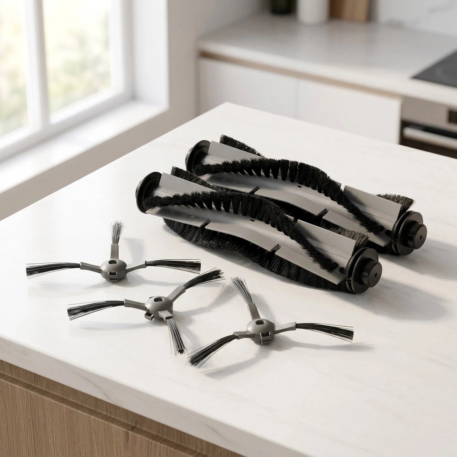 Main Brush and Side Brush Kit for DeenKee D40 (2019–2023)