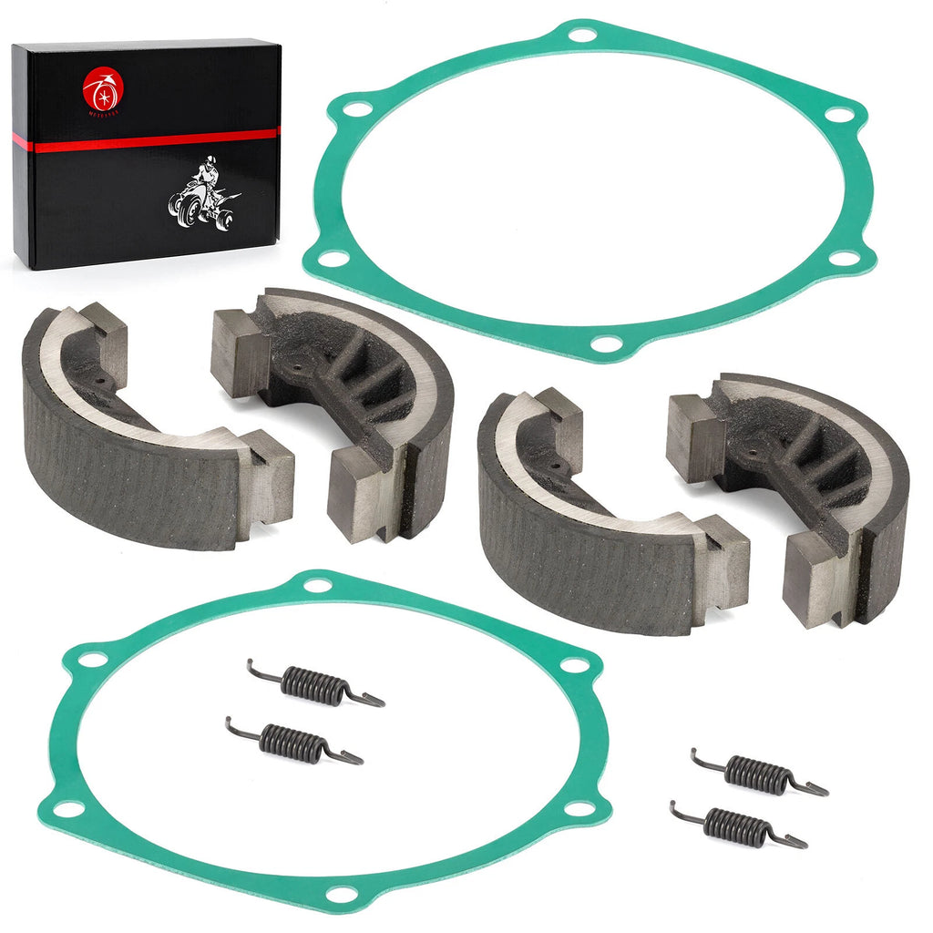 4x Brake Shoe Set with Springs for John Deere 750 770 790