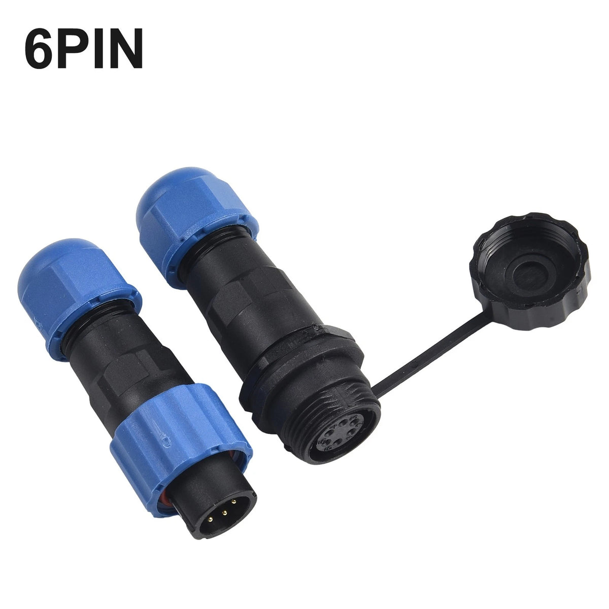 2X Waterproof 7 Pin Aviation Connector Socket for Aviation Cable