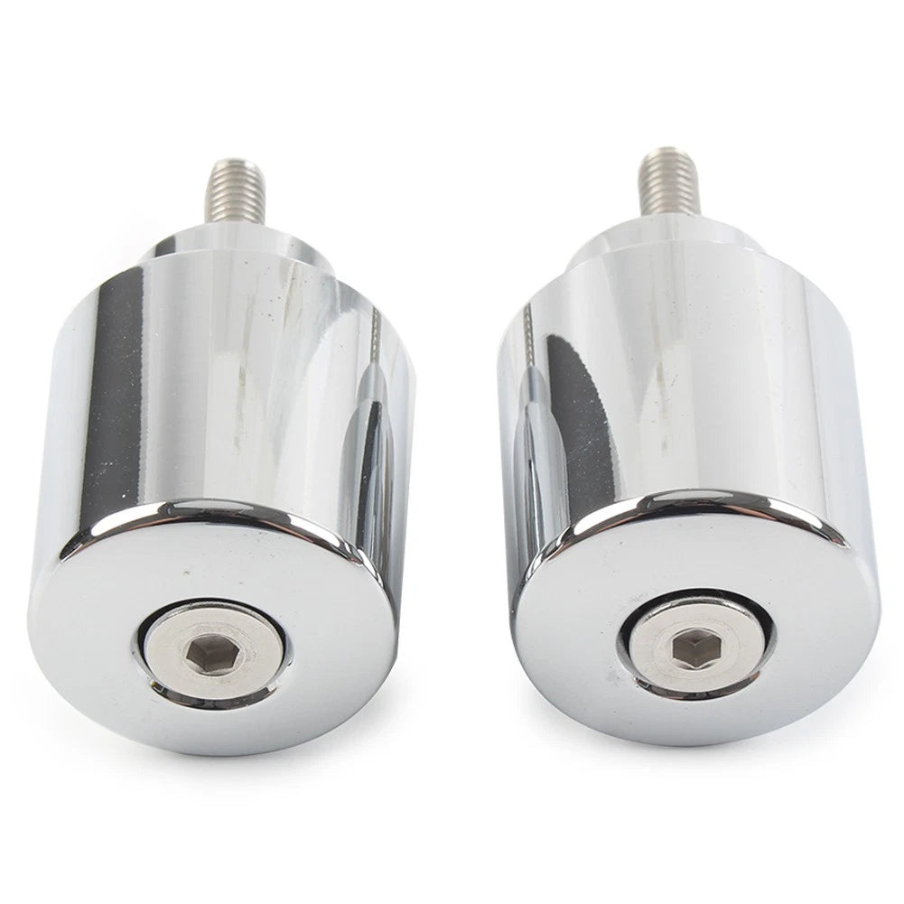 Chrome Bar Ends Handlebar Grips for Honda GoldWing GL1800 (2000–2023)