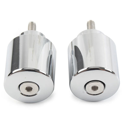 Chrome Bar Ends Handlebar Grips for Honda GoldWing GL1800 (2000–2023)