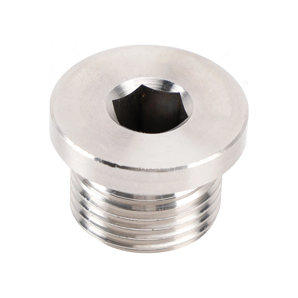 M18 x 1.5 Sensor Plug Cap with Copper Washer for Universal Fit Motorcycle