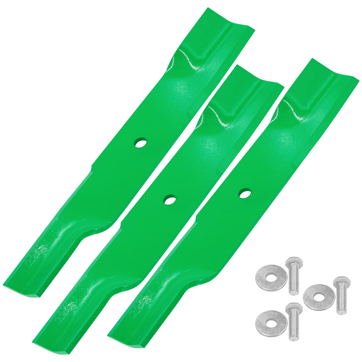 42-Inch Deck High Lift Blades Kit with Bolts for Dixie Chopper Zee 1 Zee 2 (2000–2000)