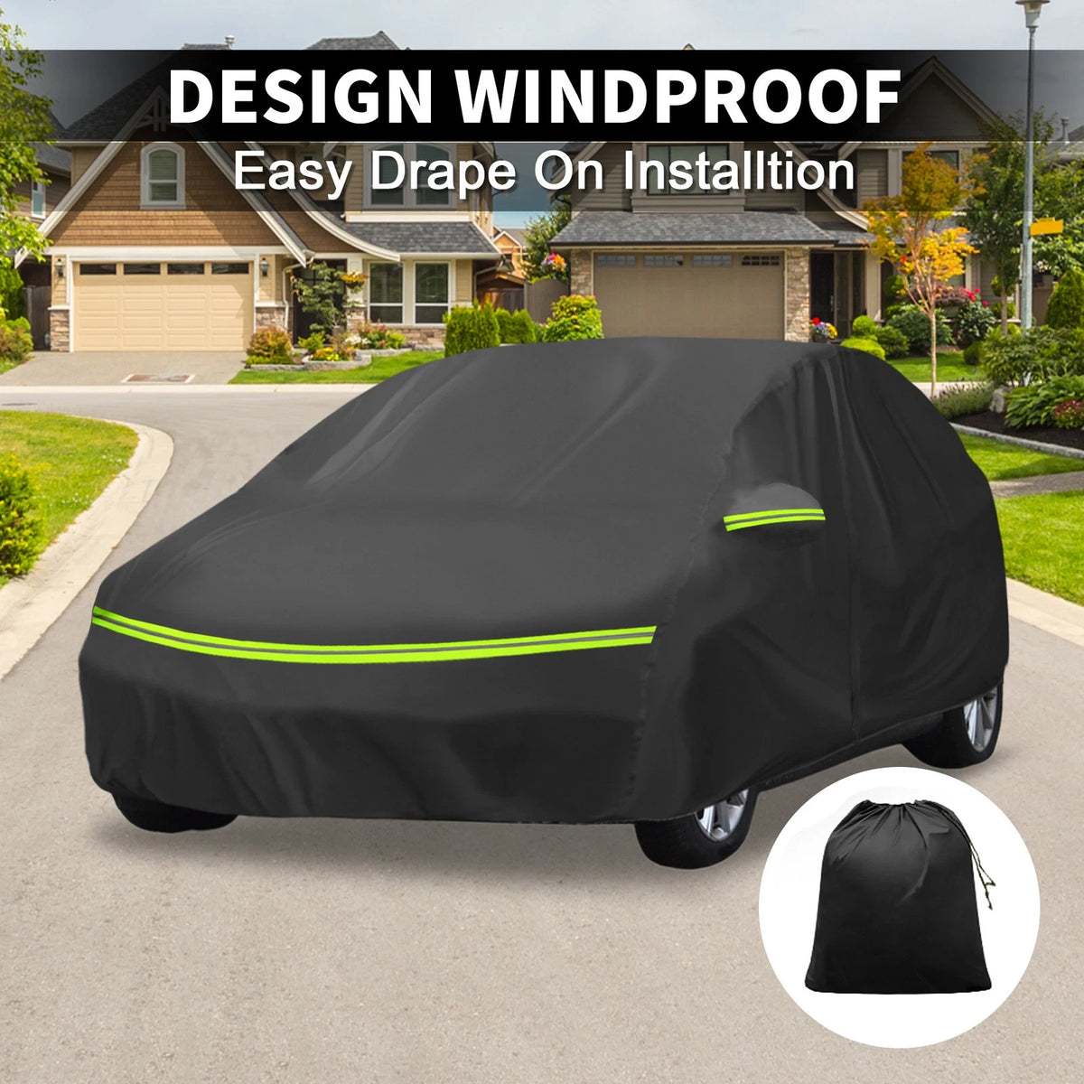 Waterproof Car Cover 221D-PU for Hyundai i20 II/III (2014–2021)