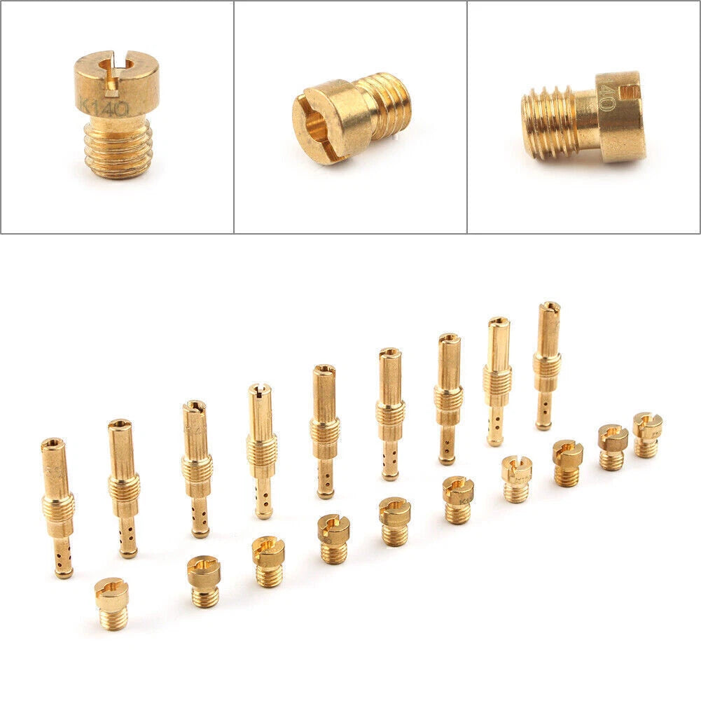 20pcs Carburetor Main Jet & Pilot Jet Kit for PWK CVK CL
