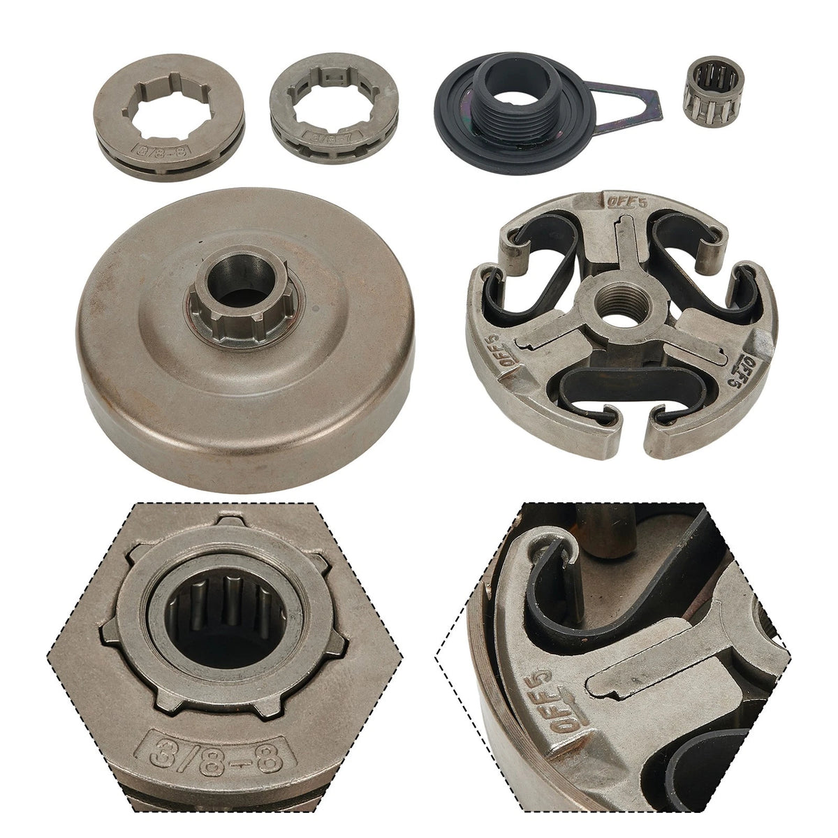 Clutch Drum for Chain Saw (Simplified Installation)