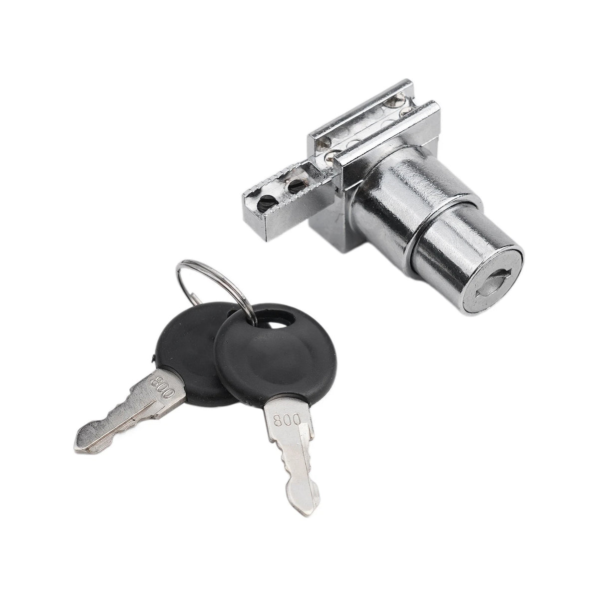 Sliding Door Lock for - Zinc Alloy, Silver