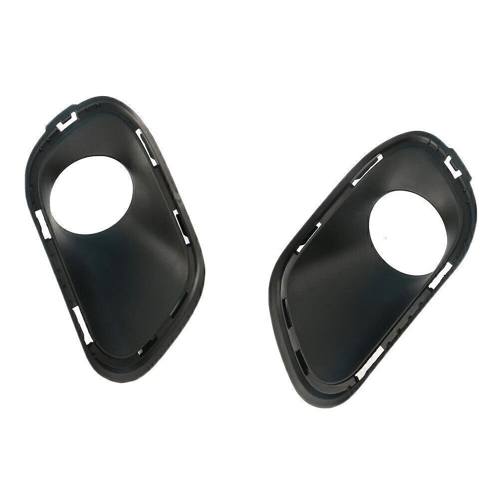 2X Front Bumper Fog Light Bezel Cover for Jeep Cherokee (2014–2019)