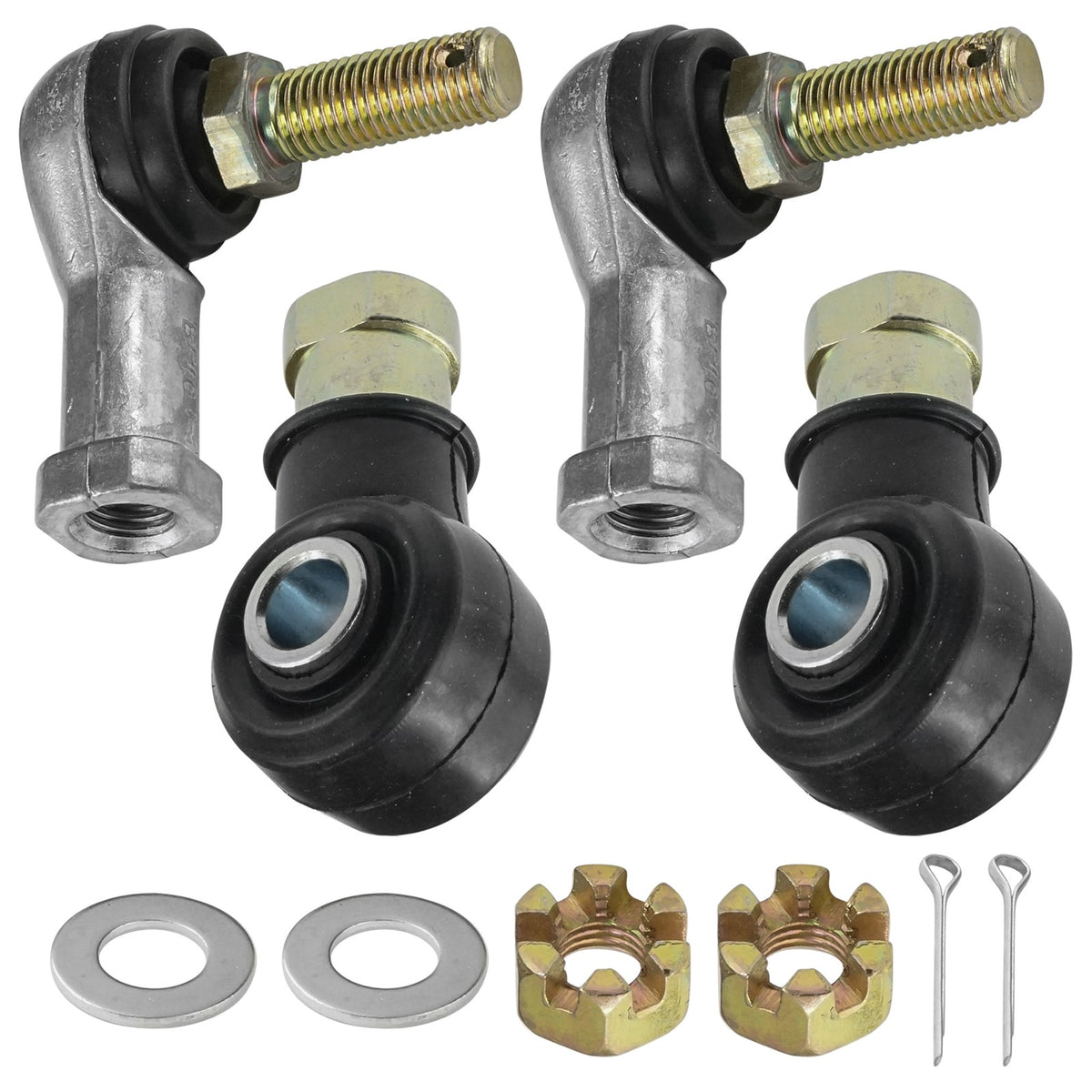 Tie Rod End Kit Replacement 2 Sets for Polaris XPress 300 400L (1996–1997)