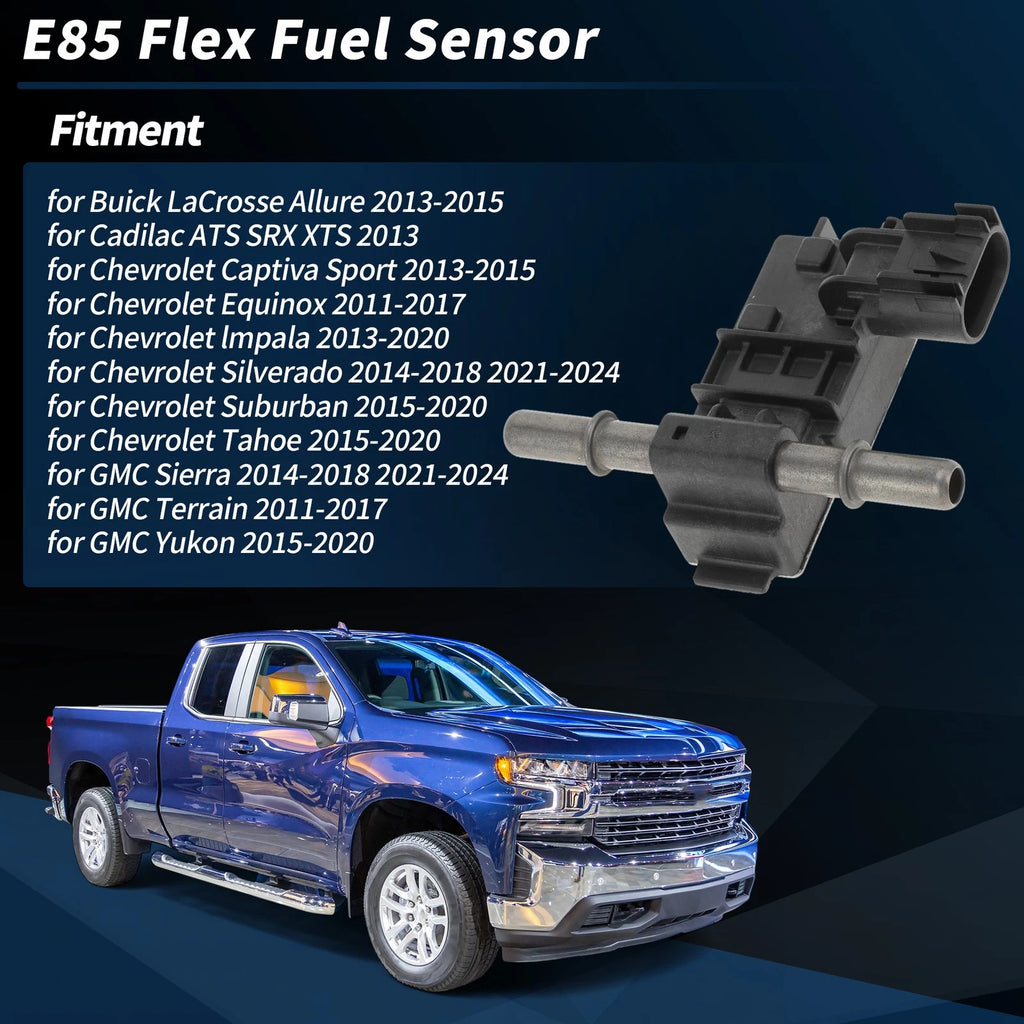 E85 Flex Fuel Sensor Replacement for Chevrolet Silverado 1500 (2014–2018)