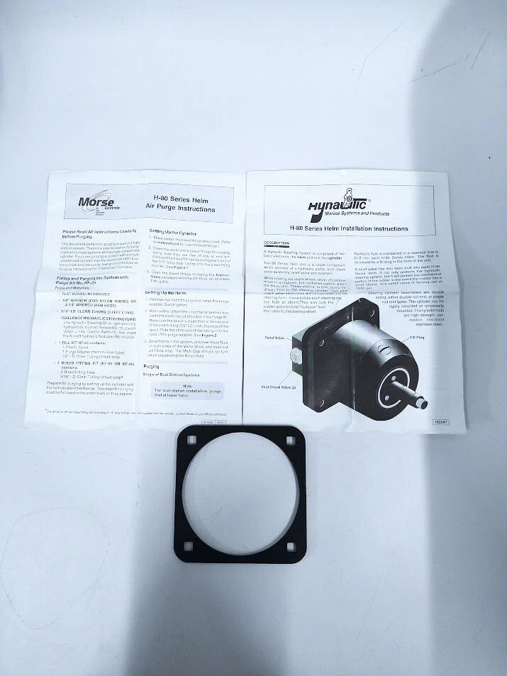 Steering Helm Mount Bracket for Hynautic H-80 Series (No Screws)