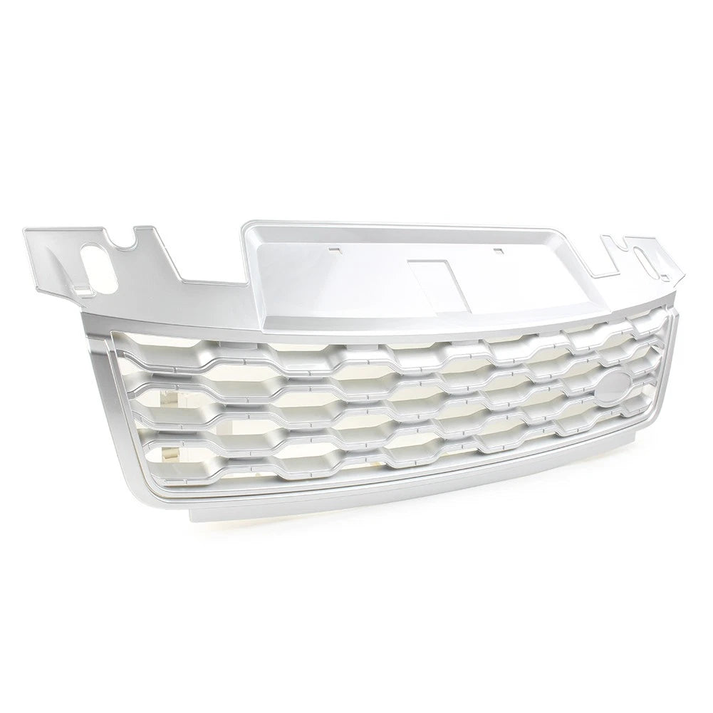 Honeycombe Style Mesh Front Bumper Grille for Range Rover Sport (2018–2021) Silver