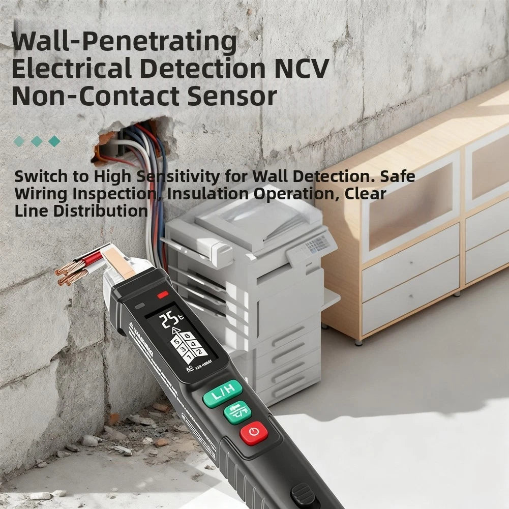 AC Voltage Tester Pen for Smart FY18D (Non Contact, LCD Screen)